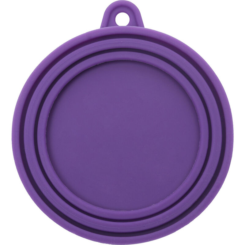 Messy Mutts & Cats Silicone Universal Can Cover - Purple