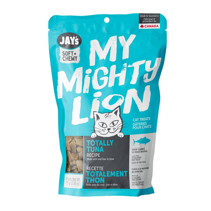 Jay's Soft & Chewy My Mighty Lion Totally Tuna Recipe 75g