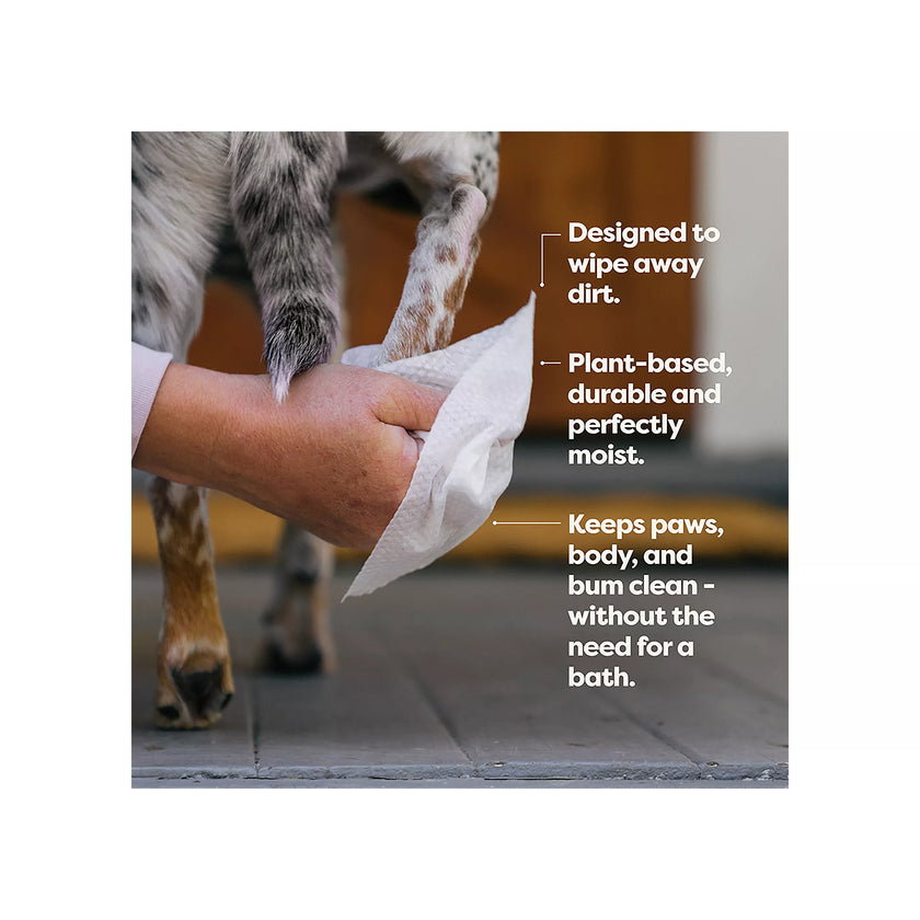 Earth Rated Certified Compostable Grooming Wipes