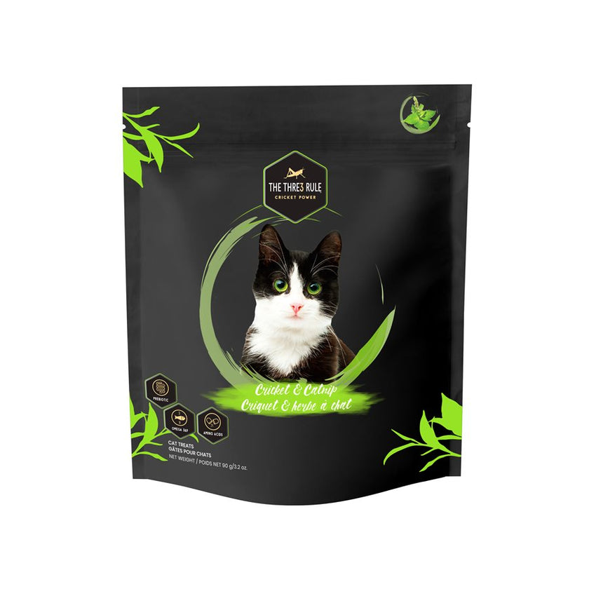 THE THRE3 RULE - Cricket & Catnip - Treats for Cats