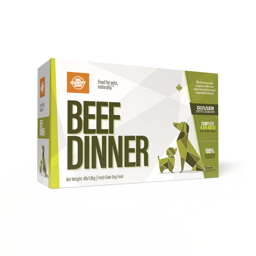 Big Country Raw - Beef Dinner Carton (4lb)