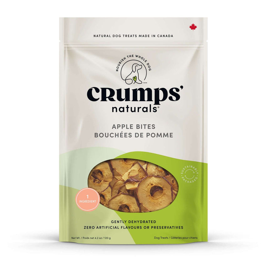 Crumps Apple Bites Dog Treats 120g