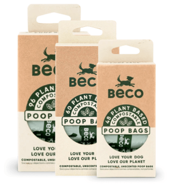 Unscented Compostable Bags - Eco-Friendly Travel Bags (60ct)
