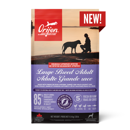 Orijen Large Breed Recipe Adult Dry Dog Food (25lb/11.4kg)