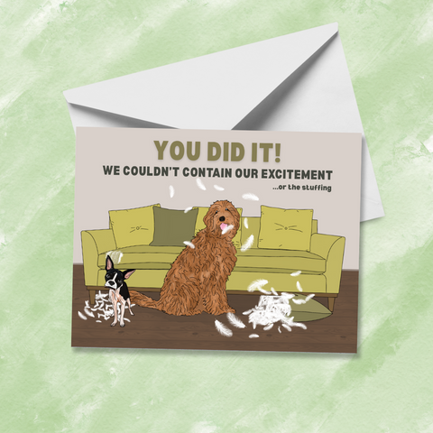 YOU DID IT! Card