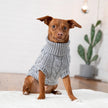 chunky cable knit sweater by GF PET® with a high turtleneck and ribbed armholes small