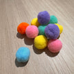 Plush Pompom Cat Ball