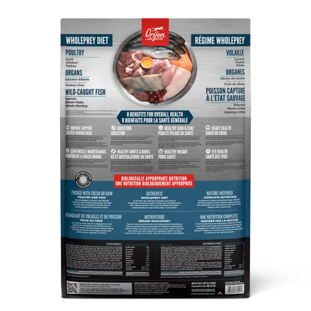 Orijen Guardian 8 Senior Cat Food back