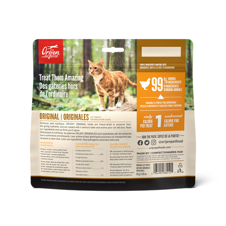 Orijen Freeze Dried Cat Treats - Original Recipe (35g/1.25oz)