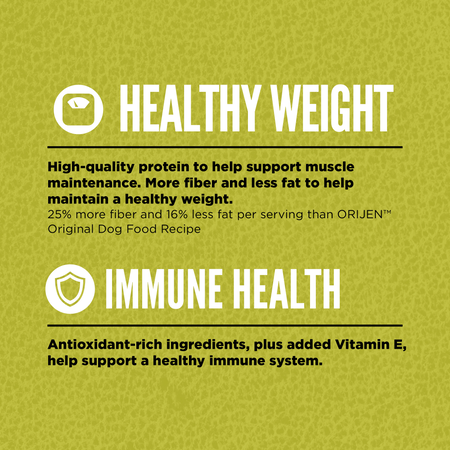 Orijen Senior Recipe Dry Dog Food (25lb/11.4kg)