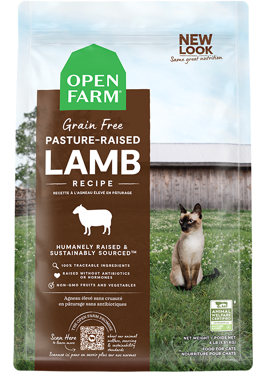 Open Farm Pasture-Raised Lamb Dry Cat Food (2lb)