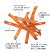 Crumps Sweet Potato Fries Dog Treats 280g