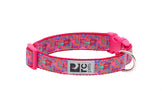 RC Pets Dog Clip Collar pink flowers