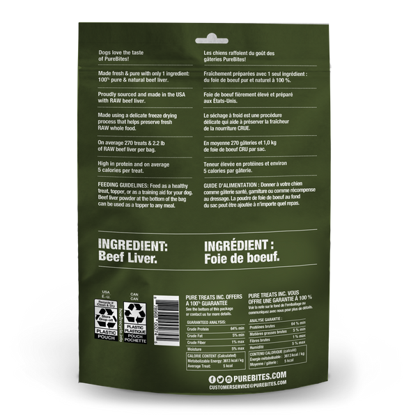 PureBites Beef Treats