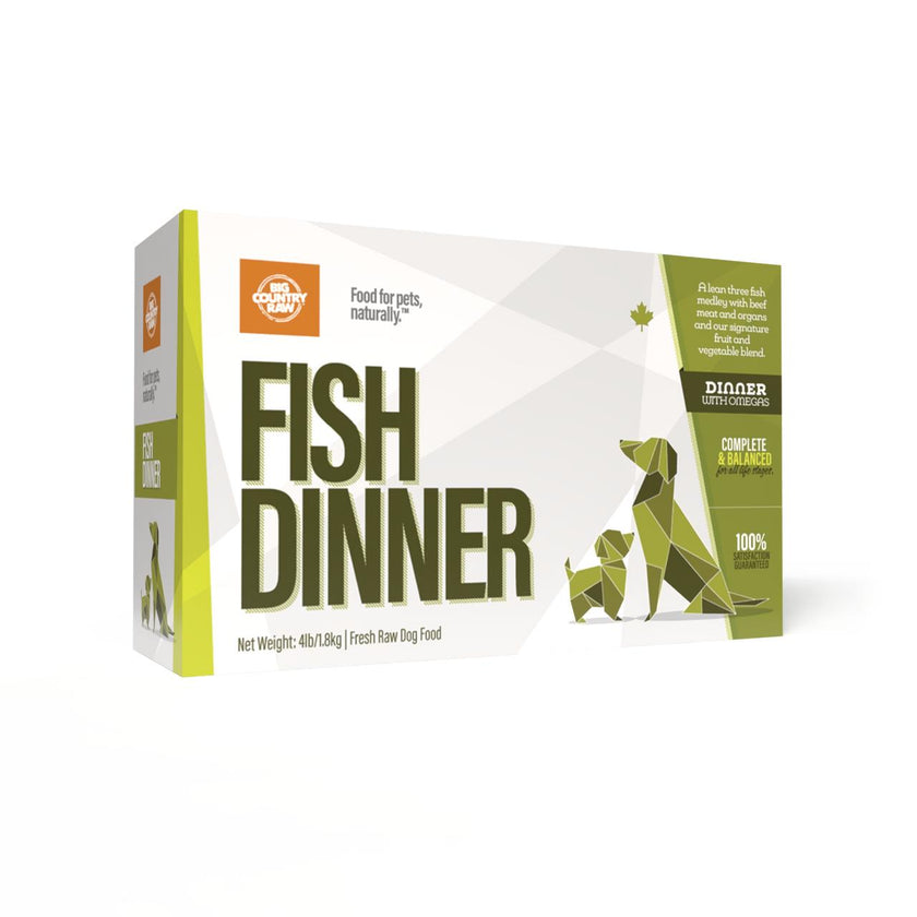 Big Country Raw - Fish Dinner Carton (4lb)