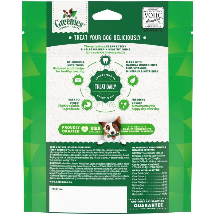 GREENIES™ Original Large Natural Dental Dog Treats