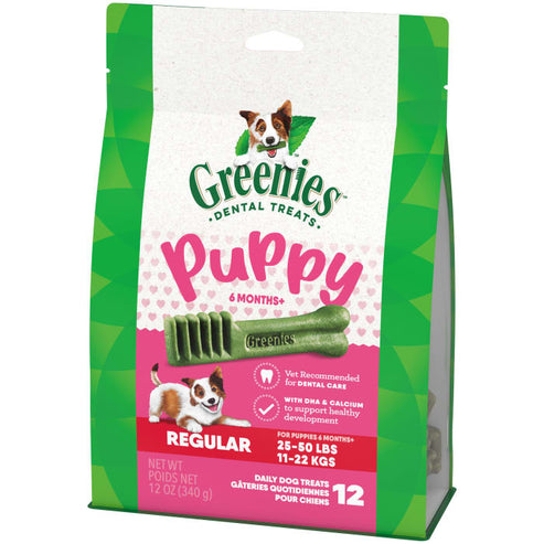 GREENIES™ Puppy Regular Size Natural Dental Dog Treats