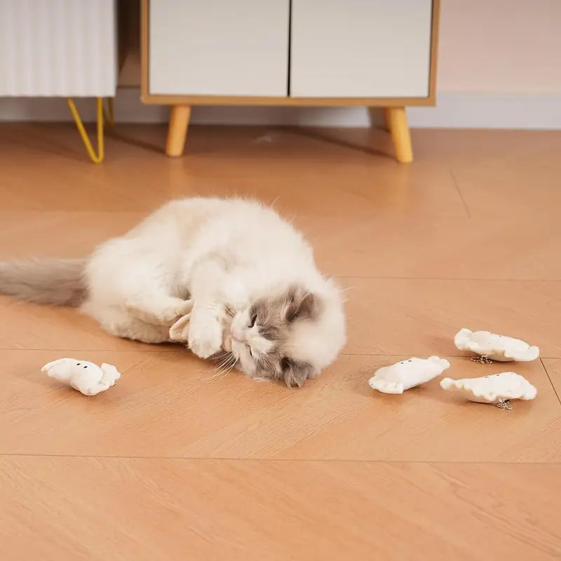 Dumpling Snugglers Cat Toy