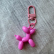 Balloon Dog Pastel Keychain