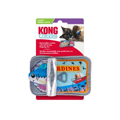 KONG for Cats Sardine Crackle Toy 