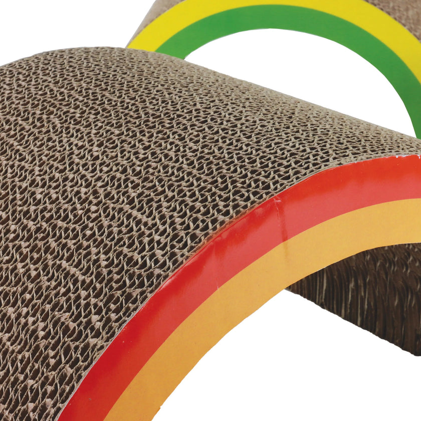 Turbo® by Coastal Rainbow Stack Cat Scratcher