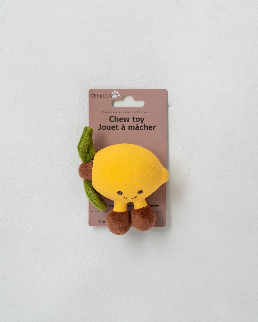 Dexypaws Plush Dog Toy - Lemon 3