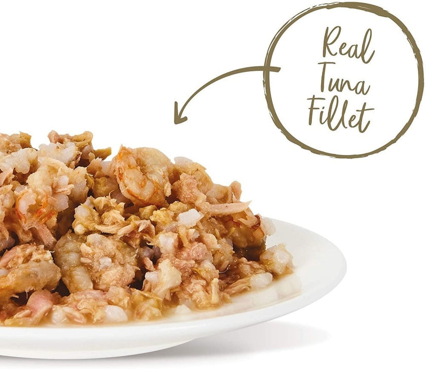 Applaws Wet Cat Food - Tuna with Shrimp in Gravy (60g)