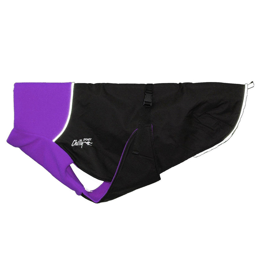 Great White North coat in Imperial Purple.