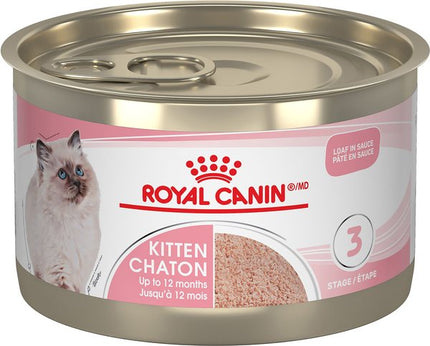 Royal Canin Feline Health Nutrition Kitten Loaf in Sauce Wet Cat Food - Growth Support Formula - 5.1oz (145g)