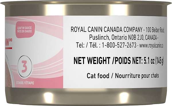 Royal Canin Feline Health Nutrition Kitten Loaf in Sauce Wet Cat Food - Growth Support Formula - 5.1oz (145g)