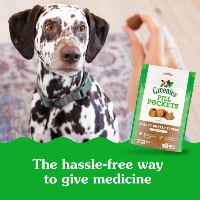 GREENIES™ PILL POCKETS™ Adult Tablet Size Peanut Flavour