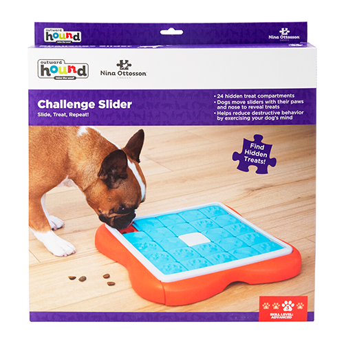 Outward Hound® Nina Ottosson® Challenge Slider Dog Puzzle Game - Difficulty Level 3