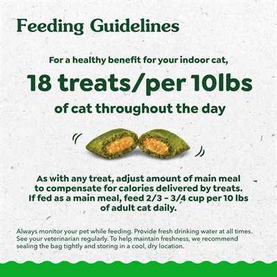 FELINE GREENIES™ SMARTBITES™ HEALTHY INDOOR™ Adult Cat Treats Chicken Flavour