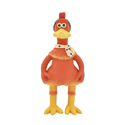 Multipet Chicken Run Ginger Latex Dog Toy
