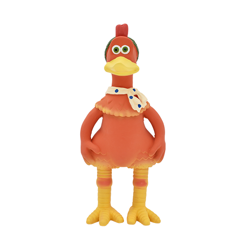 Multipet Chicken Run Ginger Latex Dog Toy