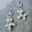 Balloon Dog Pastel Keychain