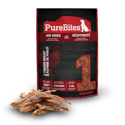 PureBites Chicken Air Dried Jerky Dog Treats