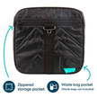 Sherpa® Deluxe™ Guaranteed On Board® Soft Sided Dog & Cat Carrier - Black - Medium