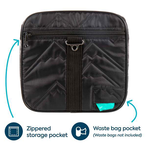 Sherpa® Deluxe™ Guaranteed On Board® Soft Sided Dog & Cat Carrier - Black - Medium
