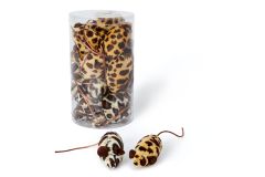 Bud'Z Leopard Print Mouse Cat Toy