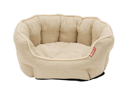 Round Deluxe Cuddler Medium Cream Dog Cat 22.5