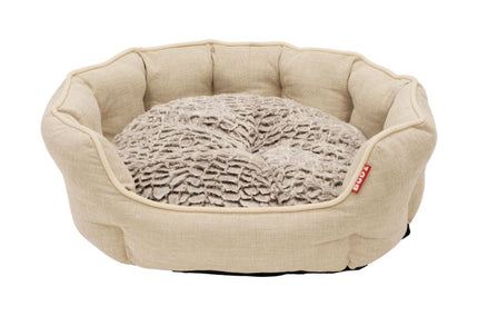 Round Deluxe Cuddler Large Cream