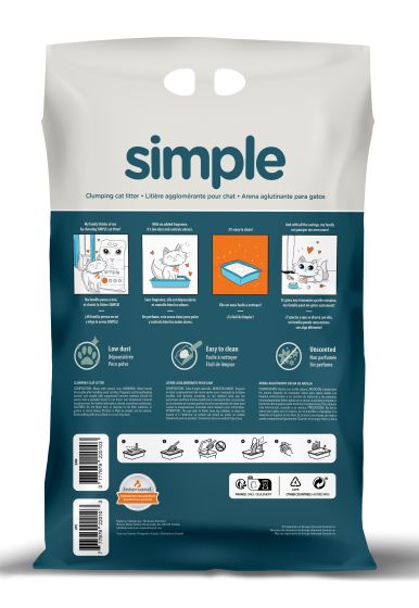 Intersand Simple Clumping Cat Litter (10kg/22lb)