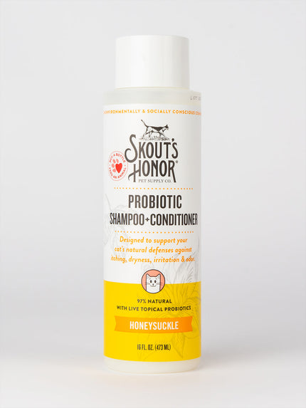 Skouts's Honor Probiotic Shampoo + Conditioner Honeysuckle