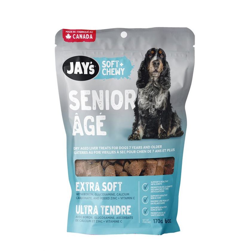 Jay's Soft & Chewy Extra Soft Senior Dog Treats 170g