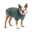 Gf Pet Chalet Sweater Sage Medium Dog 1pc