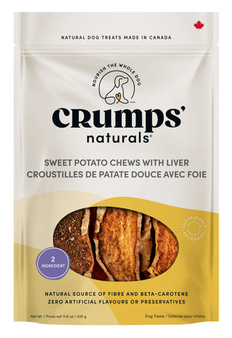 Crumps Sweet Potato Chews Dog 330g