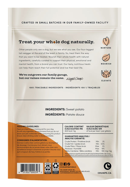 Crumps Sweet Potato Chews