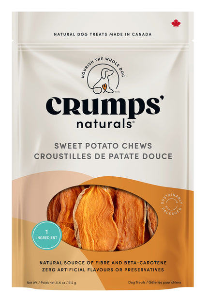 Crumps Sweet Potato Chews Dog 612g