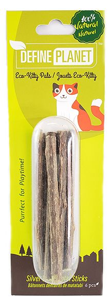 Define Planet Silver Vine Dental Sticks Cat
